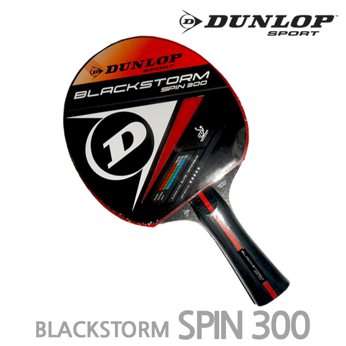 던롭 블랙스톰 스핀 탁구라켓 레드 탁구용품[탁구라켓,탁구체,탁구채,탁구,라켓,탁구용품,스포츠용품,용품,핑퐁,탁구훈련용품,탁구연습용품]